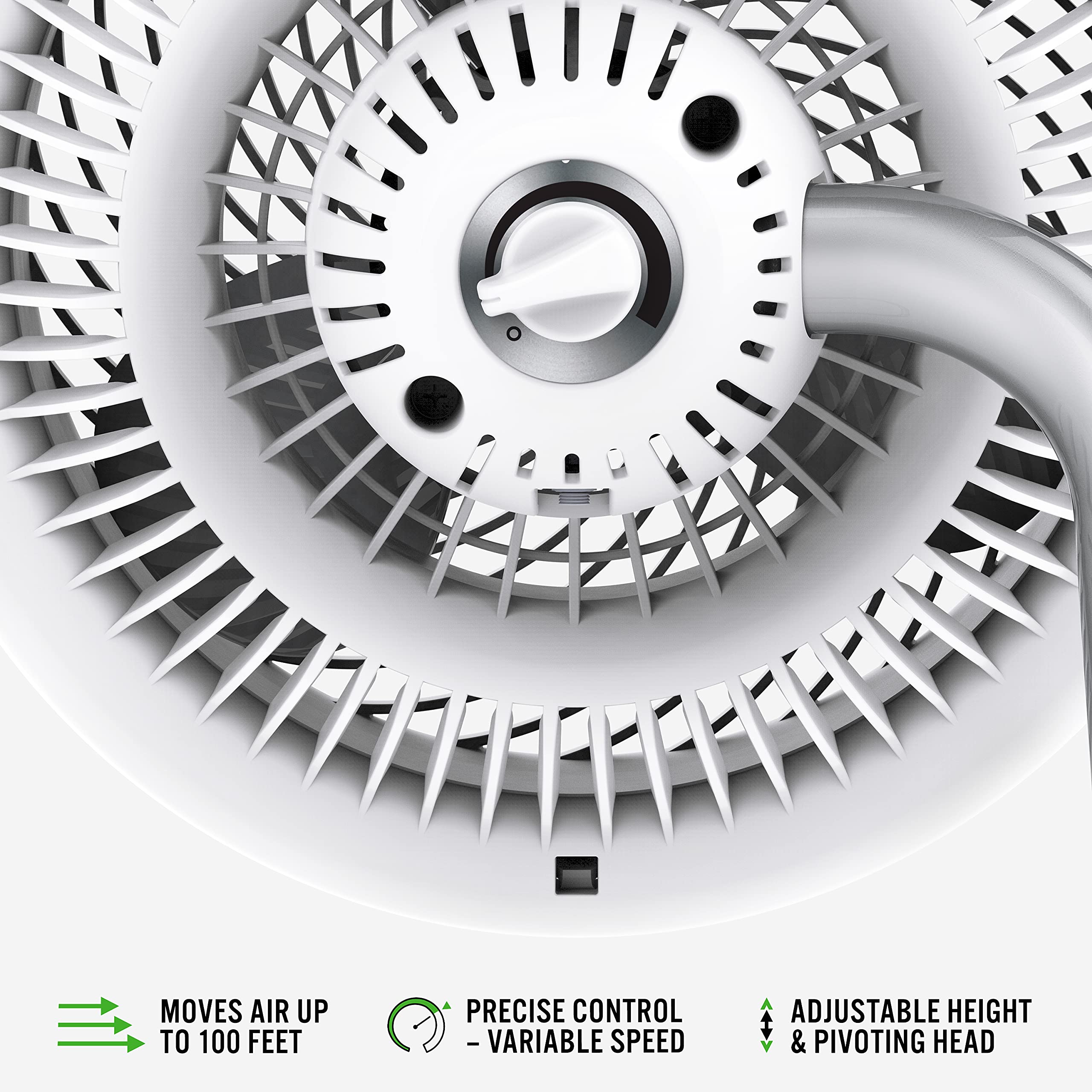 783DC Energy Smart Large Stand Air Circulator - Image 8