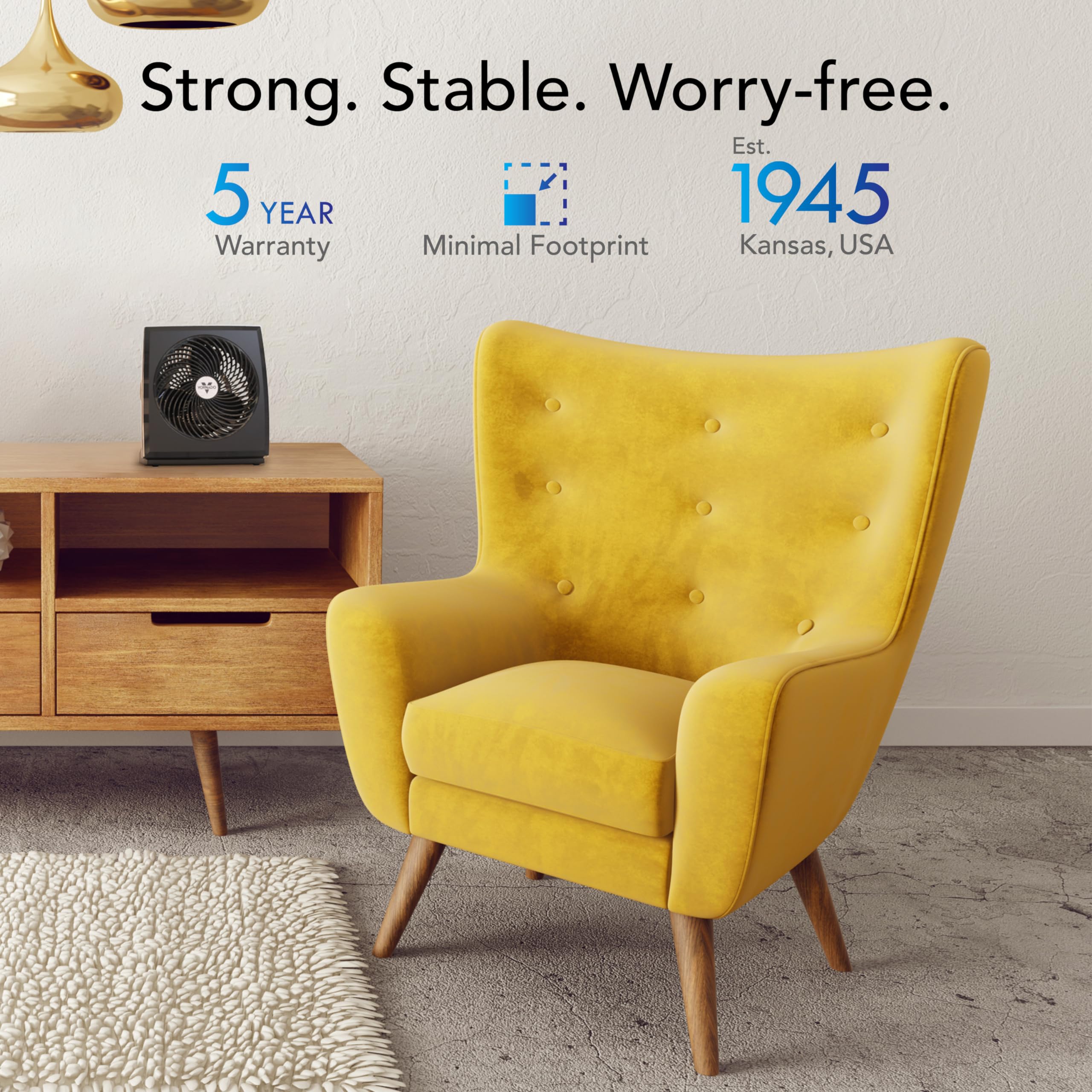 573T Small Panel Air Circulator - Image 10