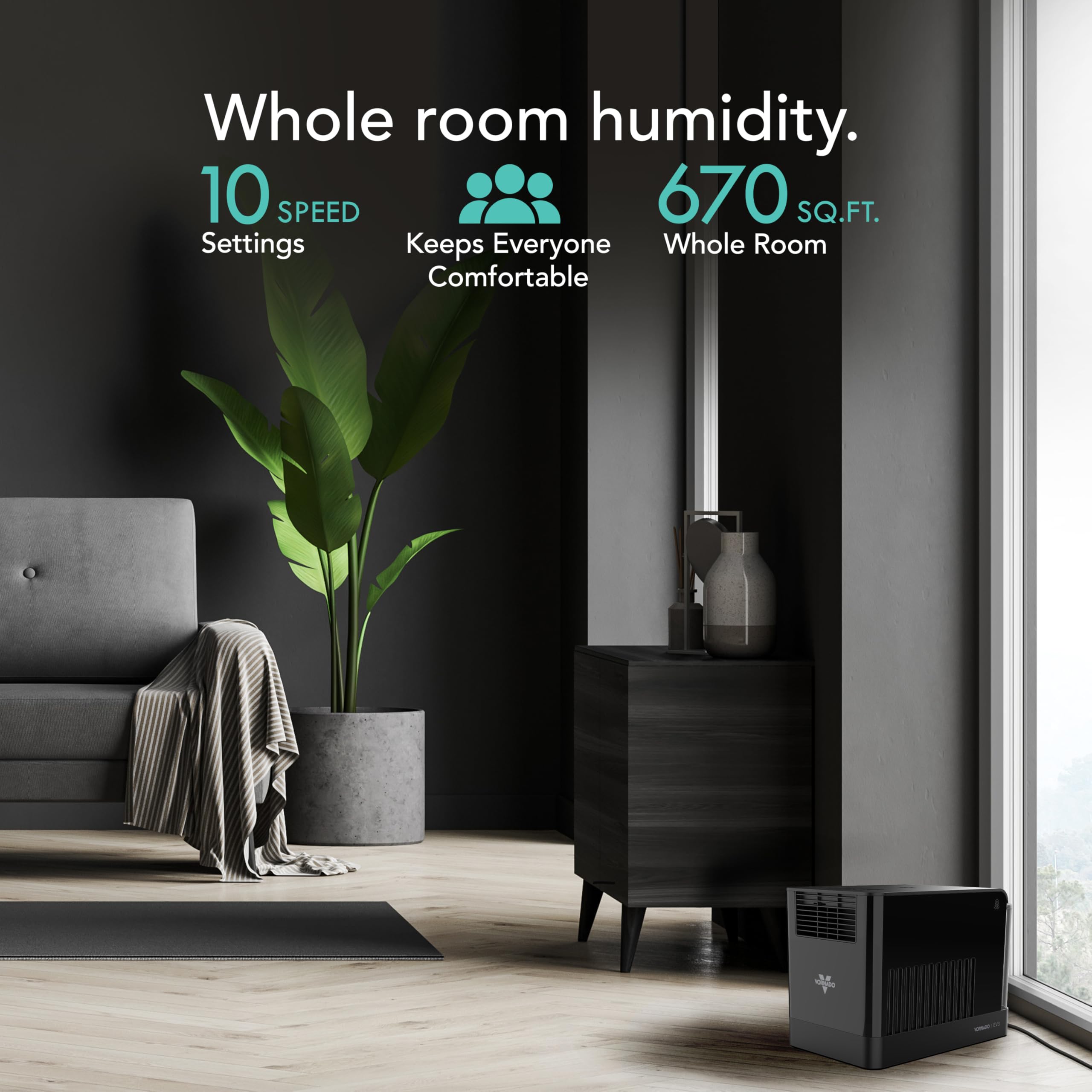 EV3 Evaporative Whole Room Humidifier - Image 6