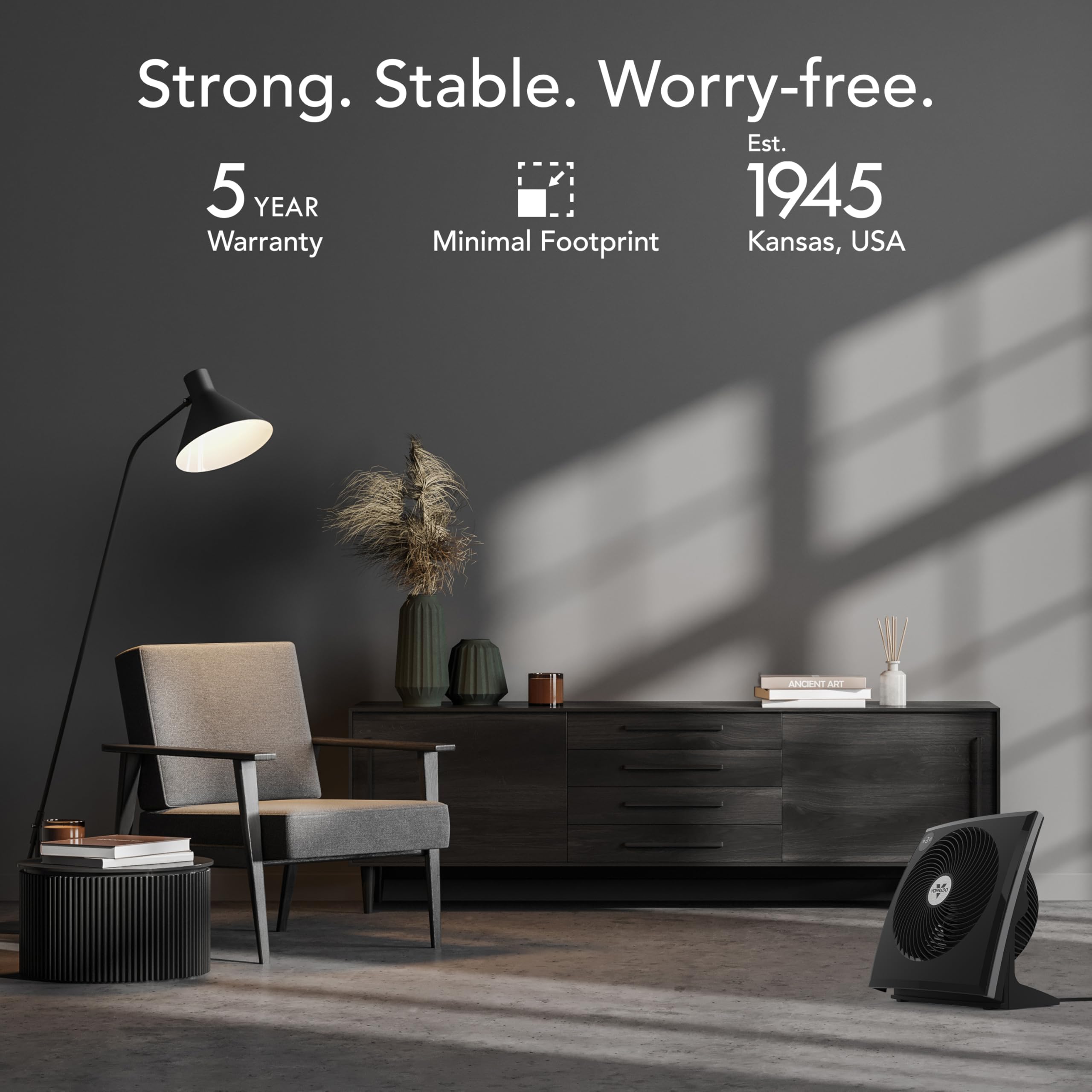 Vornado 279TR Whole Room Air Circulator. Black - Image 10