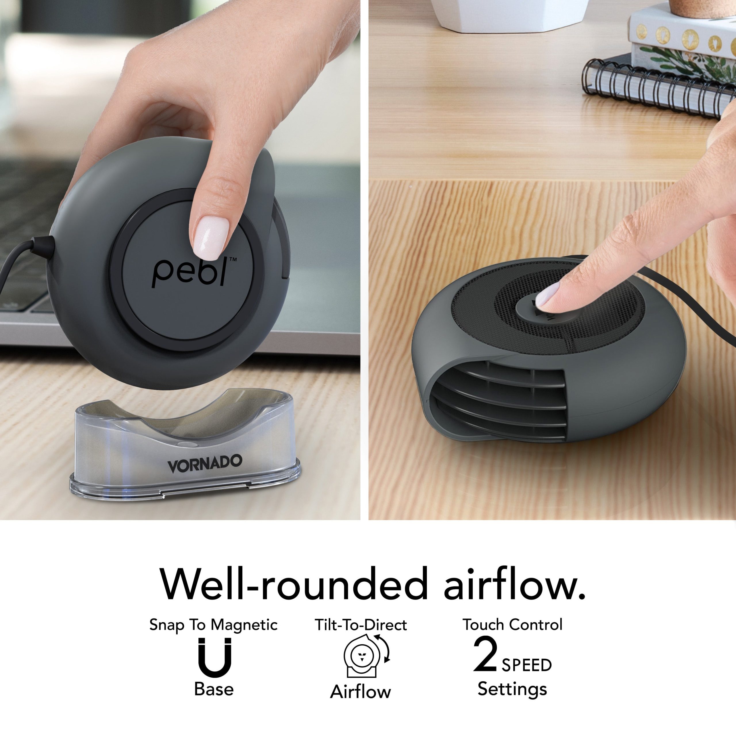 PEBL Portable Desk Fan - Image 8