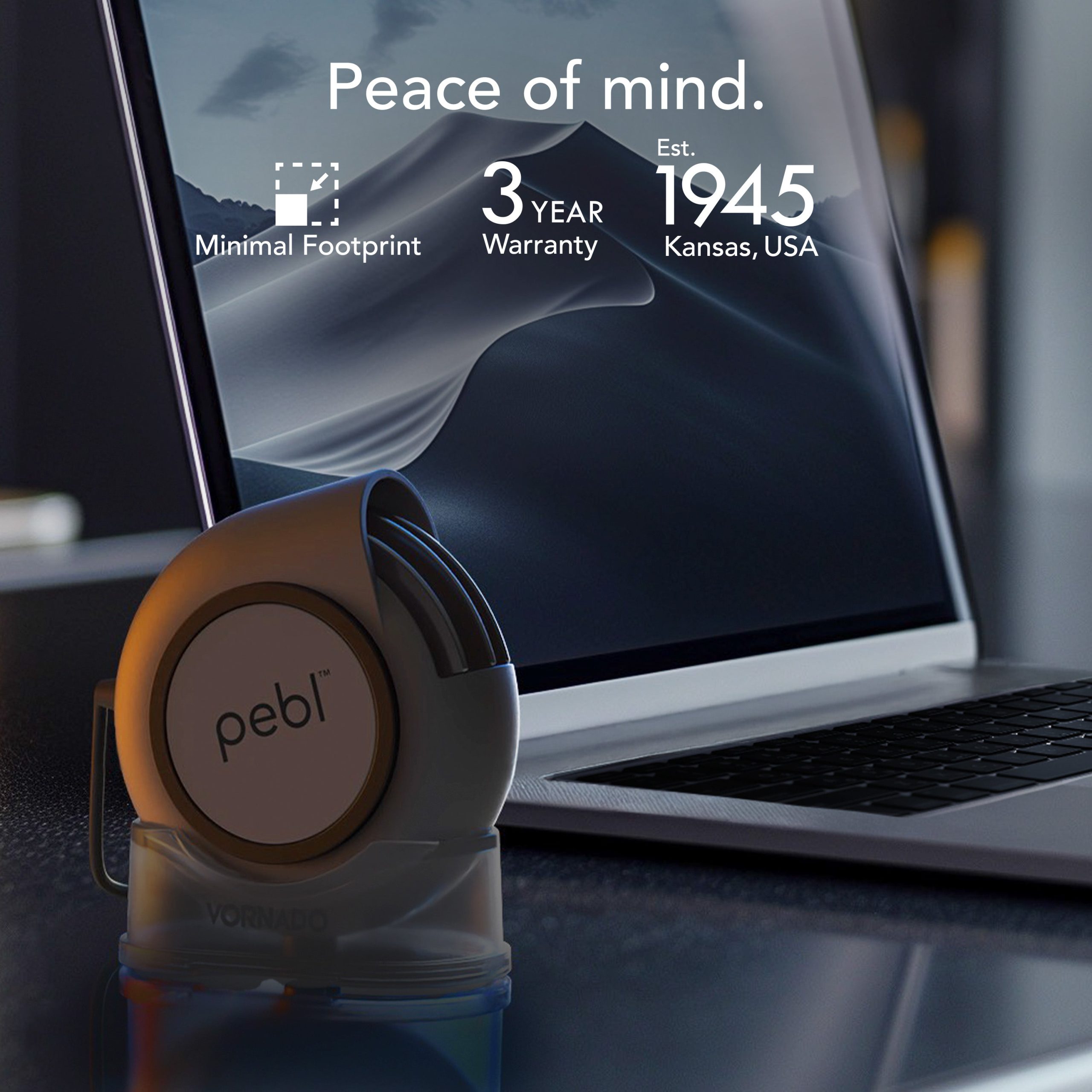 PEBL Portable Desk Fan - Image 11