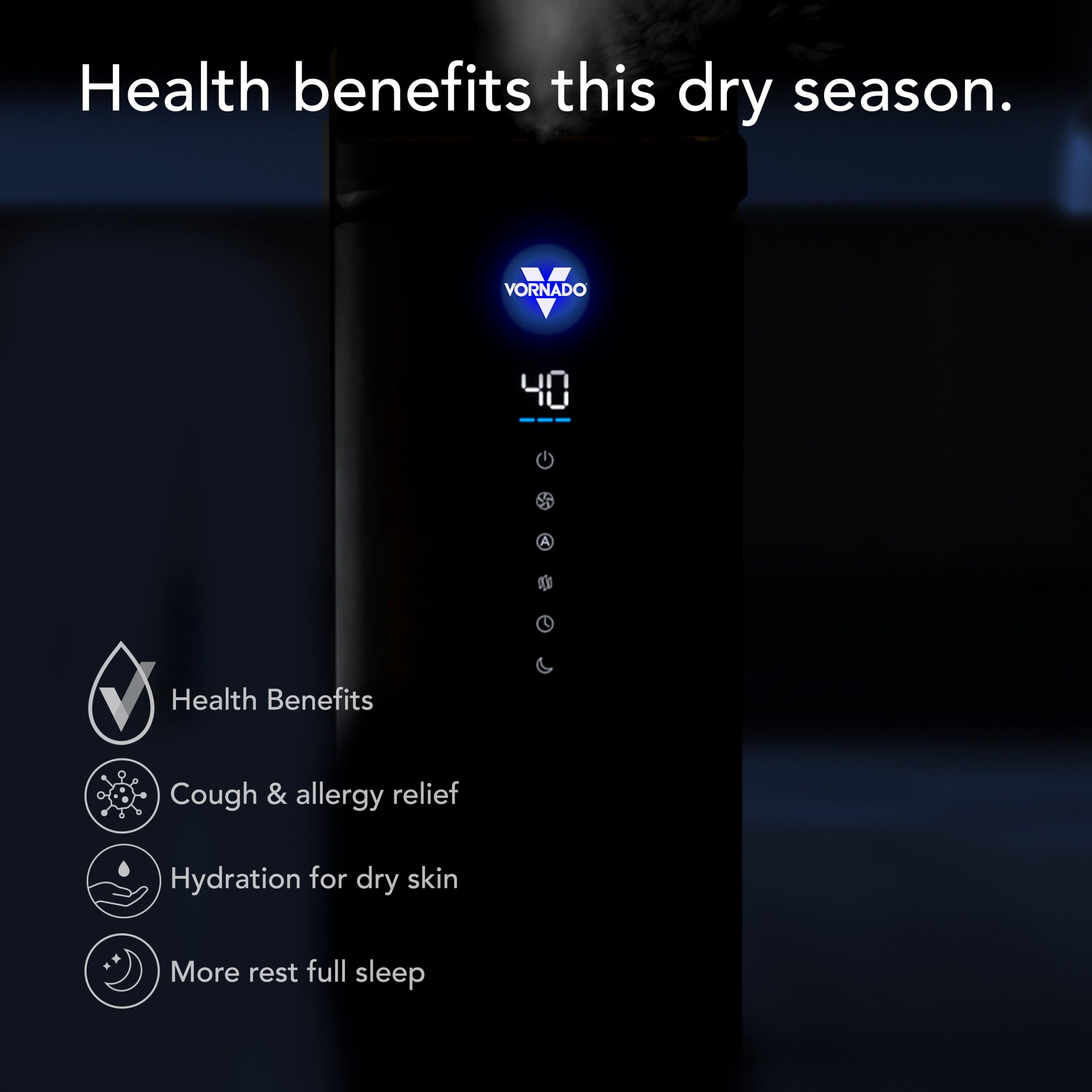 MISTIC 6 Top-Fill Ultrasonic Whole Room Humidifier - Image 12