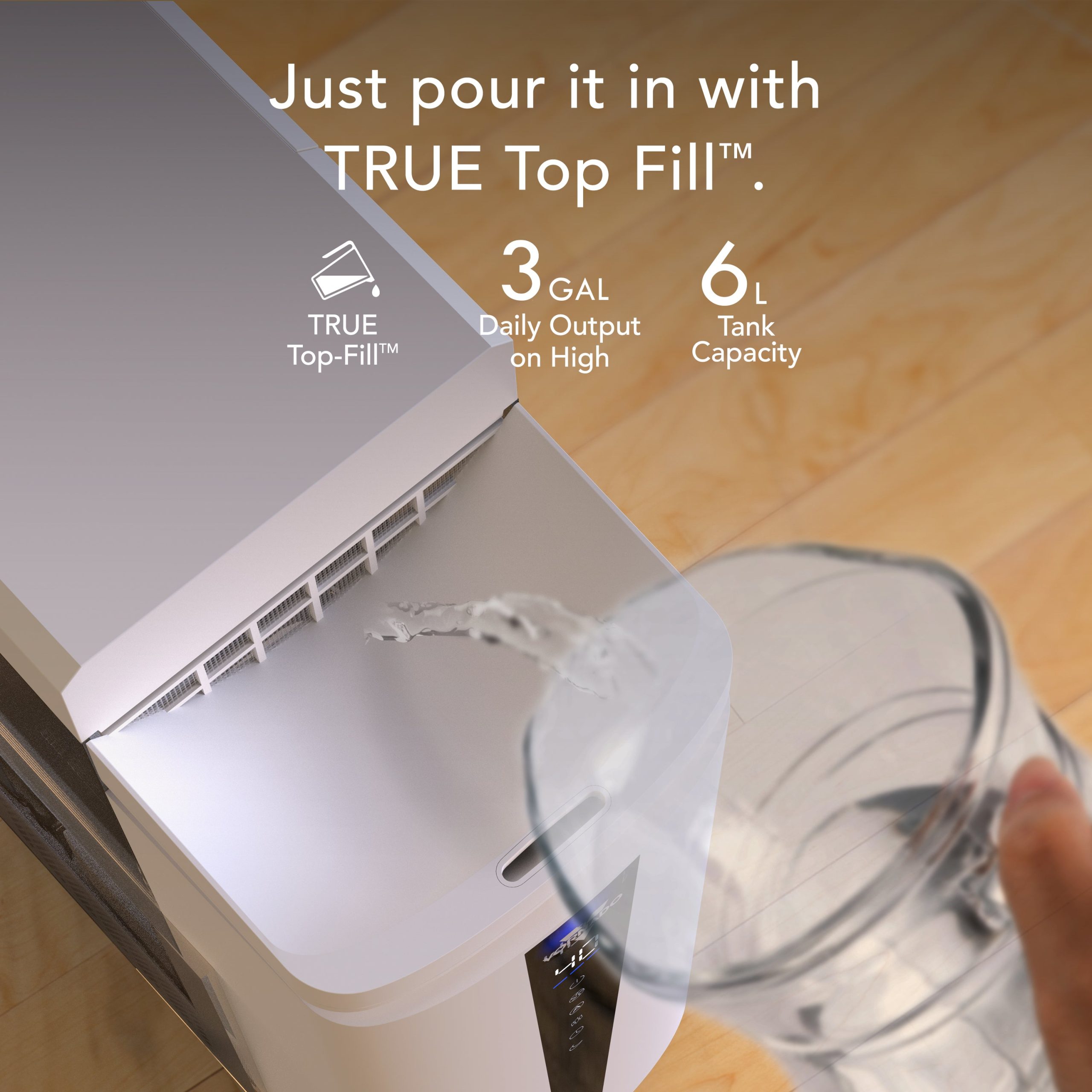 MISTIC 6 Top-Fill Ultrasonic Whole Room Humidifier - Image 7